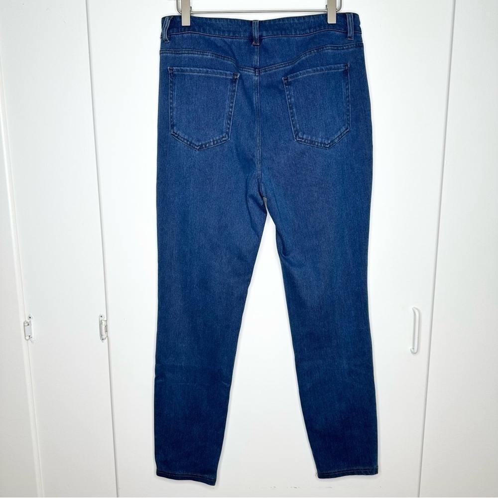 NWT Halara Washed Denim Bleached Blue Size Large - Picture 7 of 9